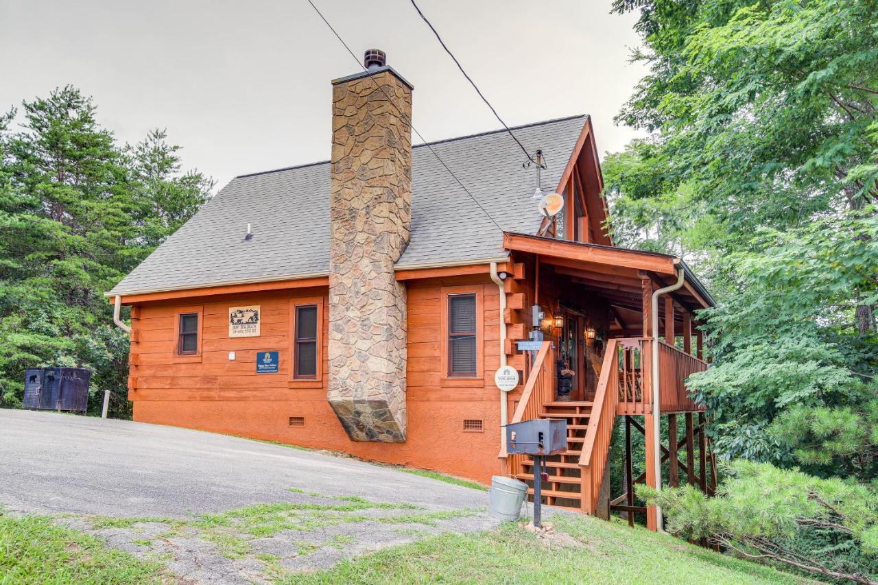 Sevierville Cabin With Wraparound Deck And Lake Access Екстер'єр фото